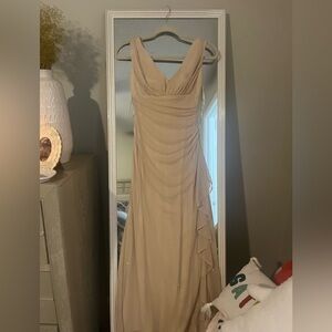 Beige Special Occasion Dress
